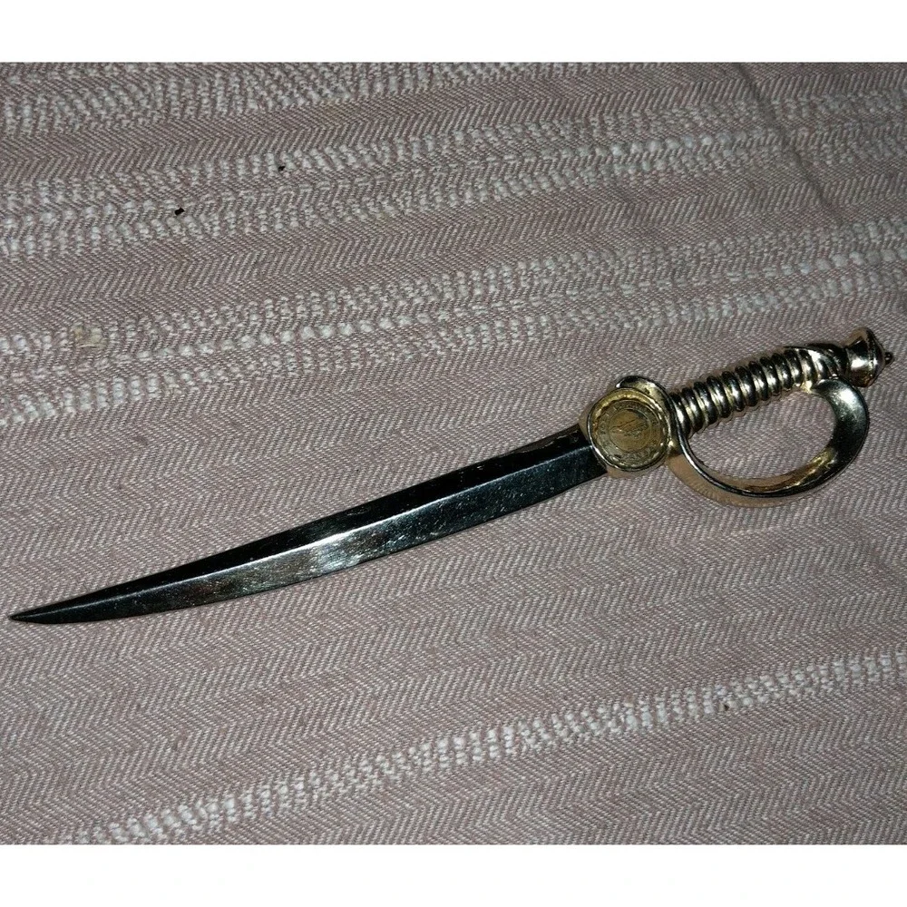 Vintage Fort Larned Kansas Letter Opener Military Frontier Fort Souvenir